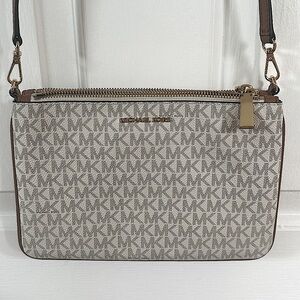 Monogram MK crossbody bag